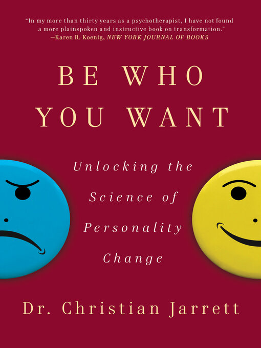 Title details for Be Who You Want by Christian Jarrett - Wait list